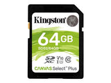 KINGSTON 64GB SDXC Canvas Select Plus