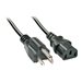 LINDY 2m IEC mains lead US