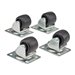 EATON TRIPPLITE Rolling Caster Kit 4pack