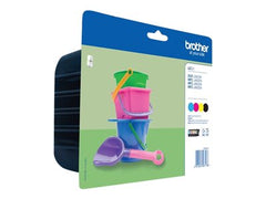 BROTHER Pack blister de 4 cartouches