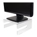 NEOMOUNTS Acrylic Monitor Raiser fixed