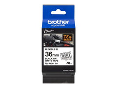 BROTHER TZEFX261 36mm Black on White FL