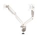 FELLOWES Bras Porte-Ecrans Double Blanc