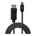 LINDY Mini DP to DP Cable black 1m