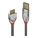LINDY 0.5m USB 3.0 A/Micro-B Cable Cromo