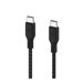 BELKIN 100w USB-C to C Braided 2M Black