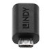 LINDY USB 2.0 Type C to Micro-B Adapter