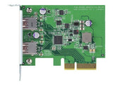 QNAP Dual USB3.2 G2 PCIe expansion card
