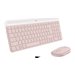 LOGI MK470 Slim Combo - ROSE - (FRA)