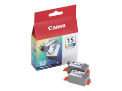 CANON BCI-15 COULEUR PACK DE 2