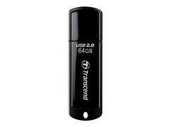 TRANSCEND 64Go Clé USB 2.0 - Noir