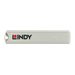 LINDY USB C Port Blocker Key White