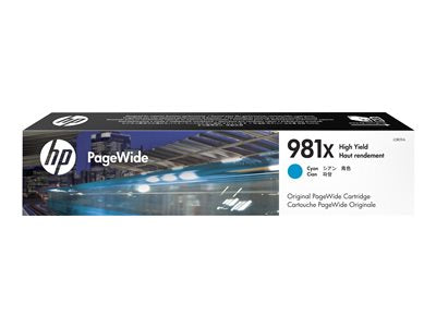 HP 981X XL Cyan PageWide Cartouche