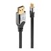 LINDY 0.5m Mini DP - DP Cable Cromo Line