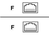 APC C RJ45F/RJ45F WHITE IN LINE COUPLER
