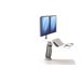 FELLOWES STATION ASSIS-DEBOUT LOTUS BLAN