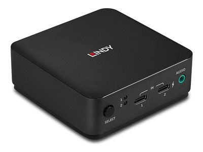 LINDY 2 Port Type C DisplayPort 1.2 KVM