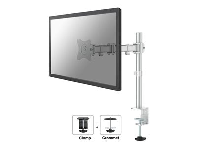 NEOMOUNTS Flat Desk Mount 1 screen Silv