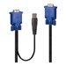 LINDY 1m Combined KVM and USB Cable