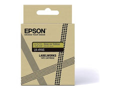 EPSON Colour Tape Yellow/Grey 12mm 8m