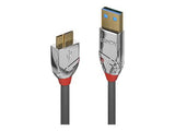 LINDY 0.5m USB 3.0 A/Micro-B Cable Cromo