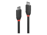 LINDY 0.5m USB 3.1 Type C Cable 3A Black