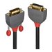 LINDY 0.5m DVI-D Dual Link m/f Anthra