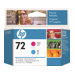 HP NO72 TETE D IMPRESSION CYAN