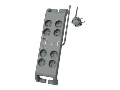 PHILIPS Rallonge multiprise 8 prises