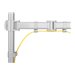 NEOMOUNTS Flat Desk Mount 1 screen Silv
