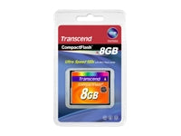 TRANSCEND Carte memoire flash 8Go 133x