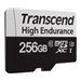 TRANSCEND USD350V 256Go microSD w/adp