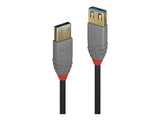 LINDY 1m USB 3.0 A m/f Cable Anthra