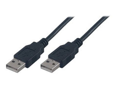 MCL Câble USB 2.0 type A/A mâle-2m (P)