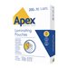 FELLOWES APEX POCHETTES A4 80MIC 200PK