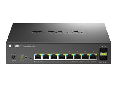 D-LINK Smart+ L2+ 8 ports 2.5 GbE PoE