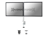 NEOMOUNTS Flat Desk Mount 2 screens Silv