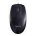 LOGI M90 corded optical Mouse grey