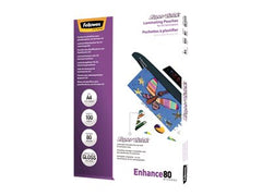 FELLOWES SUPERQUICK LAM POUCH 80MIC A4
