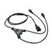 LINDY 2m IEC C14 to 2x IEC C13 Y Cable