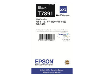 EPSON 1LB T7891 ink cartridge black