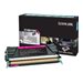 LEXMARK XS748 MAGENT HY RT TONER 10K BSD