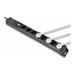 LINDY Mains 8 way gang socket