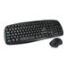 MCL Kit clavier + souris USB - Noir