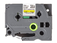 BROTHER TZeSL651 tape Black on Yellow
