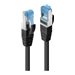 LINDY 15m Cat.6A S/FTP TPE Black