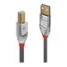 LINDY 0.5m USB 2.0 Type A/B Cable Cromo