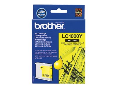 BROTHER CARTOUCHE D ENCRE JAUNE