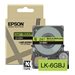EPSON Matte Tape Green/Black 24mm 8m