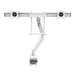 FELLOWES Eppa Crossbar Monitor Arm White